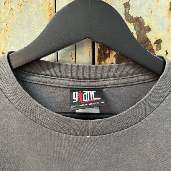 Vintage 90s Staind Band Large Nu Metal Rock Seether Creed Deftones Giant T Shirt - Picture 3 of 8